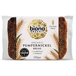 Biona Organic Pumpernickel Bread 500g