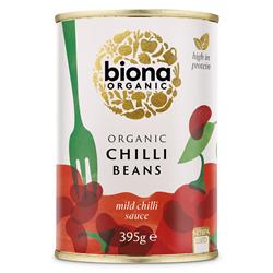 Biona Organic Red Kidney Chilli Beans 395g