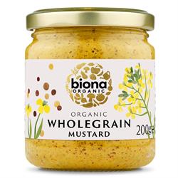 Biona Biona Organic Wholegrain Mustard 200g