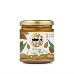 Biona Organic Almond Butter Smooth 170g