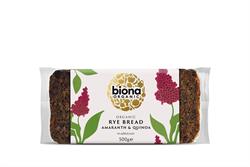 Biona Organic Rye Amaranth / Quinoa Bread 500g