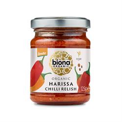 Biona Organic Harissa Chilli Relish 125g