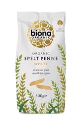 Biona Organic Spelt White Penne Pasta 500g