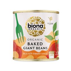 Biona Baked Giant Beans in Tomato Sauce Organic 230g