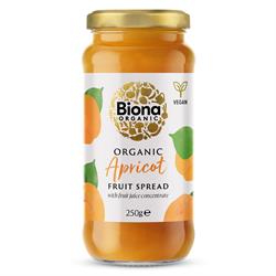 Biona Organic Apricot Spread (sweetened with Fruit Juice) 250g
