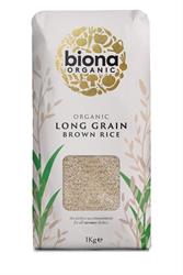 Biona Organic Long Grain Brown Rice 1kg