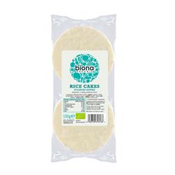 Biona Organic Yoghurt Coated Rice Cakes 100g