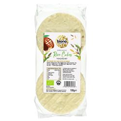 Biona Organic Yoghurt Coated Rice Cakes 100g