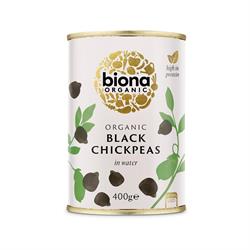 Biona Organic Black Chickpeas - 400g