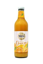 Biona Organic Orange Juice - Pressed 750ml