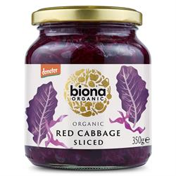 Biona Biona Organic Red Cabbage Sliced Demeter 350g