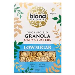 Biona Biona Organic Granola Oaty Clusters Low Sugar 375g