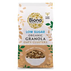 Biona Biona Organic Granola Oaty Clusters Low Sugar 375g