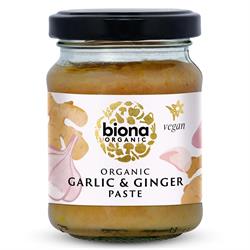 Biona Biona Garlic & Ginger Paste Organic 130g