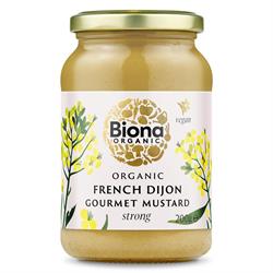 Biona French Dijon Mustard Strong Organic 200g