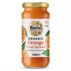 Biona Orange Fruit Spread Org (sweetened with fruit juice) 250g