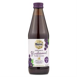 Biona Biona Blackcurrant Pure SuperJuice - 100% Organic 330ml