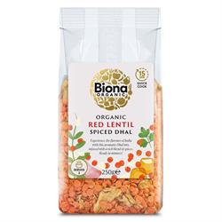 Biona Biona Organic Spiced Red Lentil Dahl 250g