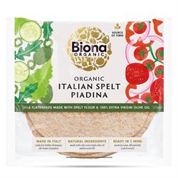 Biona FREE Biona Organic Italian Spelt Piadina Flatbread 225g