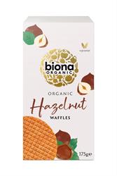 Biona Organic Hazelnut Syrup Waffles 175g