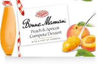 Bonne Maman Bonne Maman Peach & Apricot Compote Dessert 2 x 130g