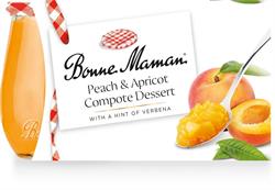 Bonne Maman Bonne Maman Peach & Apricot Compote Dessert 2 x 130g