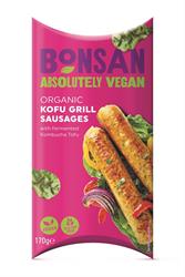 Bonsan Chilled Organic Vegan Kofu Sausages 170g