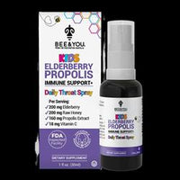 Bee and You Propolis Elderberry Honey Throat Spray for kids. 30ml