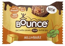 Bounce Dipped Caramel Millionaire Protein Ball 40g