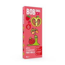 Bob Snail FREE Bob Snail Apple-Strawberry Fruit Rolls 30g