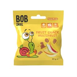 Bob Snail Bob Snail Multifruit Fruit Bites 20g - 100% Fruit