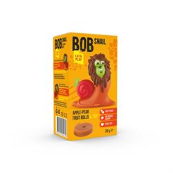 Bob Snail Bob Snail Eat & Play - 2 x 10g Fruit Rolls + Toy