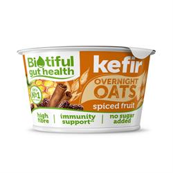Bio-tiful Dairy Kefir Overnight Oats Spiced Fruit 150g