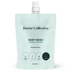 Bower Collective Wild Mint & Bergamot Bower Natural Body Wash Refill 400ml