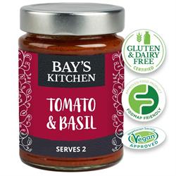 Bays Kitchen Tomato & Basil Stir-in Sauce Low FODMAP Vegan 260g