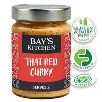 Bays Kitchen Thai Red Curry Stir-in Sauce Low FODMAP Vegan 260g