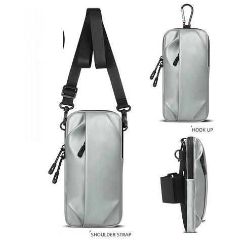 Running mobile phone arm bag for men and women, single shoulder diagonal cross bag, wrist bag, fitness sports travel equipment,