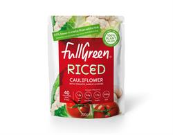 Fullgreen Riced Cauliflower with Tomato Garlic & Herb 200g