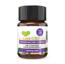 Love CBD Love CBD Entourage 600mg Capsules