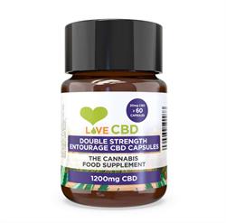 Love CBD Love CBD Double Entourage Capsules 1200mg