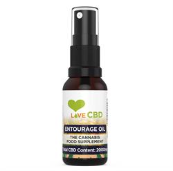 Love CBD Love CBD 2000mg Entourage Oil