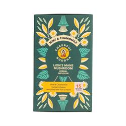 Cheerful Buddha Cheerful Buddha Lion's Mane Mint and Chamomile 15 Tea Bag