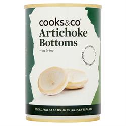 Cooks and Co Cooks&Co Artichoke Bottoms in Brine 390g