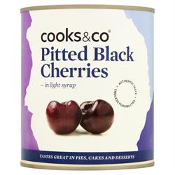 Cooks and Co Cooks&Co Black Cherries in Syrup 850g