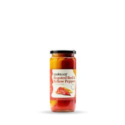 Cooks and Co Cooks & Co Roasted Red & Yellow Peppers 460g