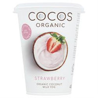 Cocos Organic Strawberry Coconut Milk Yoghurt Alternative 400g