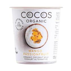 Cocos Organic Mango Passionfruit Coconut Milk Yoghurt 125g