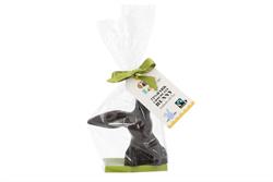 Cocoa Loco Solid Dark Chocolate Rabbit - Organic & Fairtrade - 200g