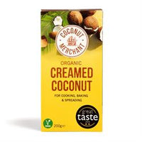 Coconut Merchant Organic Creamed Coconut Block 200g