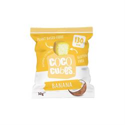 Coco Cubes Coco Cubes Delicious Banana Coconut Snack 30g